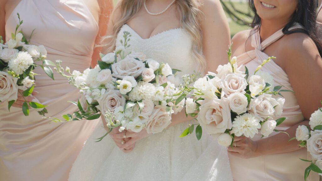 Star and Zach wedding day florals.