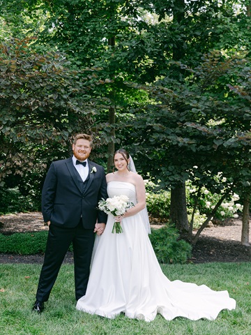 From proposing at the St. Louis Arch to wedding day at Barn at Bay Horse Inn.