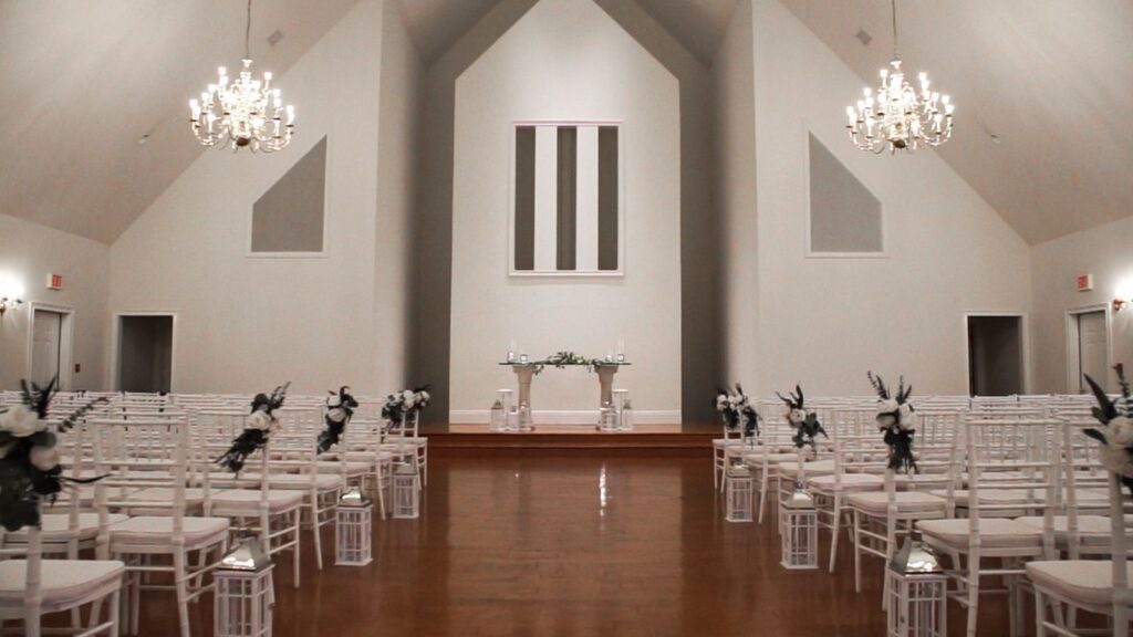 Ritz Charles wedding chapel in Carmel Indiana.