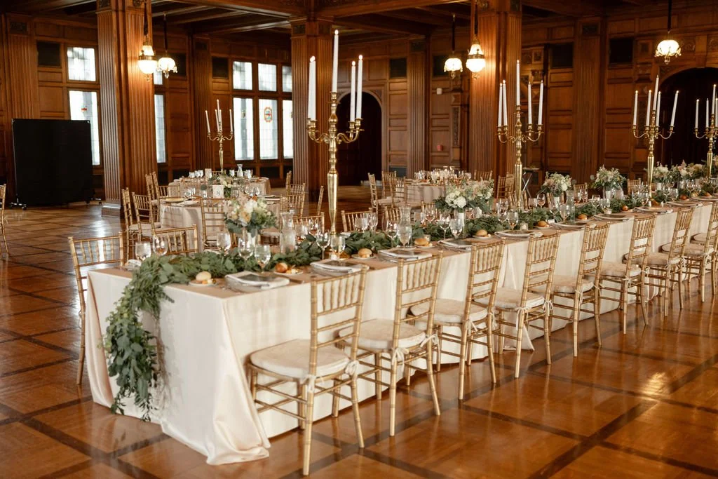 Indianapolis Scottish Rite reception table.